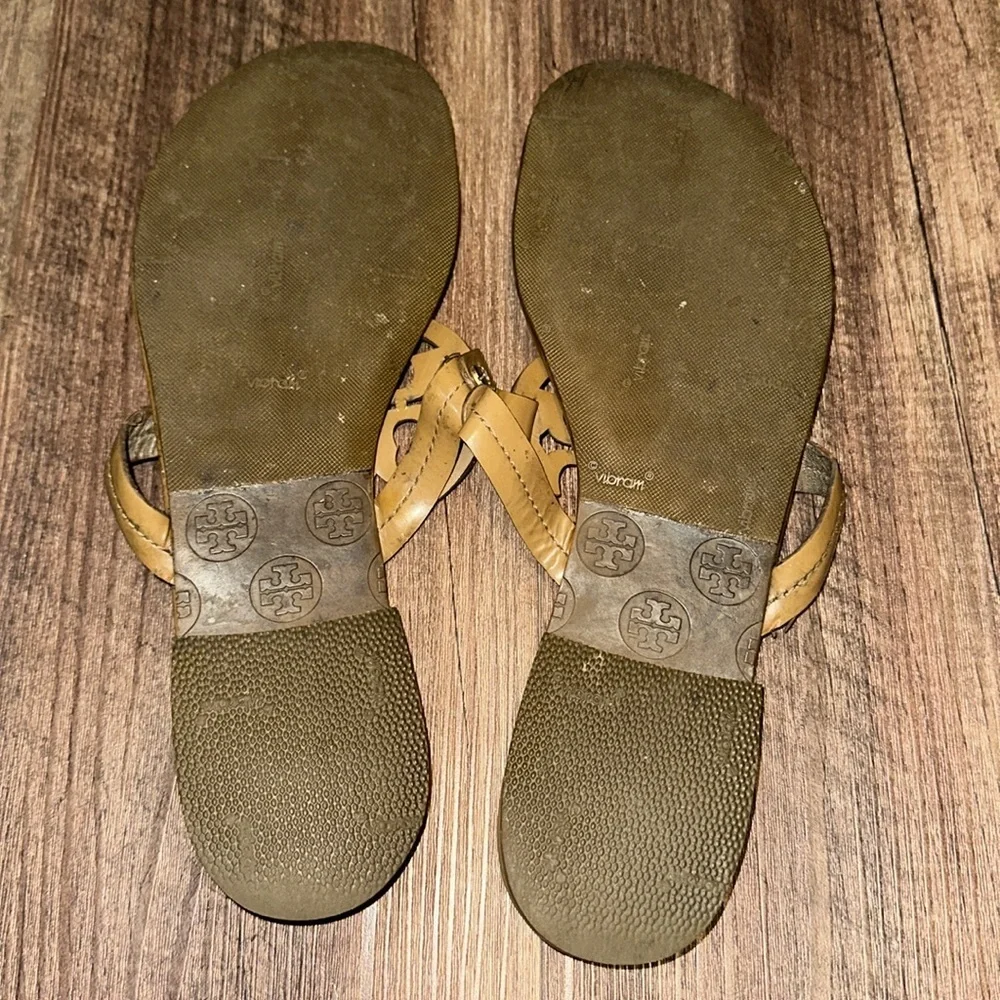 Tory Burch Tan Miller‎ Sandals Size 10
